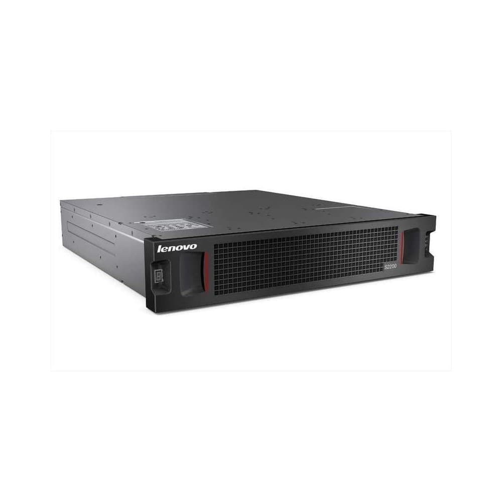 LENOVO SERVIDORES Lenovo Storage S2200 SFF 2.5 Chassis Dual FC (8GB) ó iSCSI (1GB/10GB) Controller (Soporta hasta 96