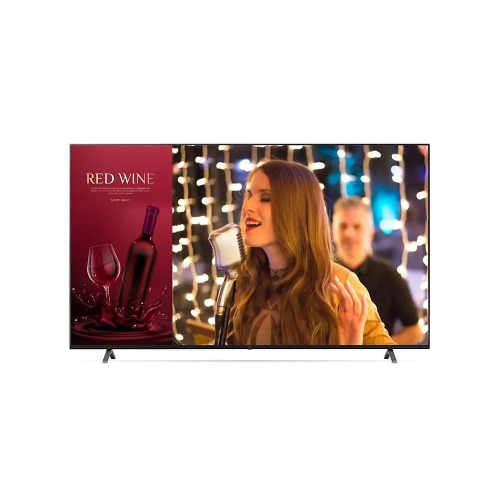 LGELECTRONICS Monitor TV Comercial 65 / UHD (3840 X 2160) / 360nit / TDT Colombia / WOL (Wake on LAN)/ Administracion Contenidos Supersign Simple Editor/ Youtube y navegador web /16x7 / 3 años de garantia