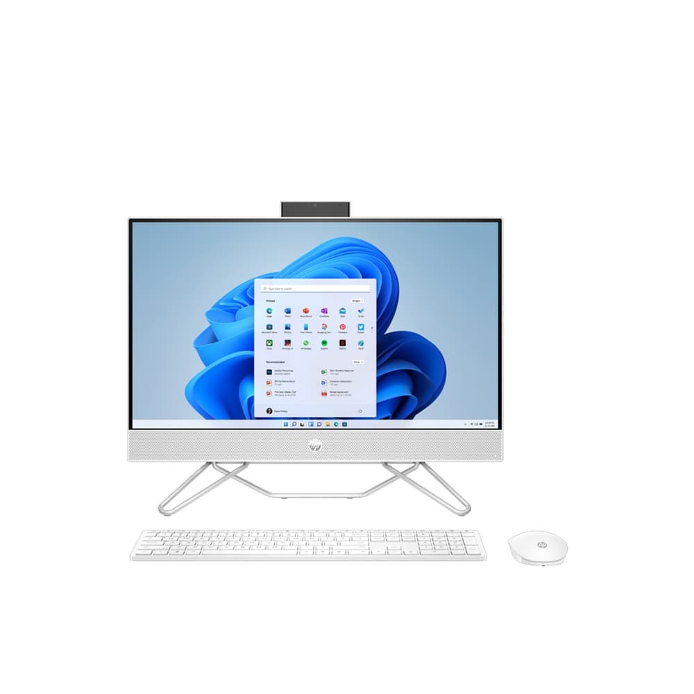 HPPCSCONSUMO HP AIO Core i3-1215U /24-cb1002la / 8GB / 128GB & 1TB / Win11 / Keyb+M Wireless / White CarmenB 24 pulgadas