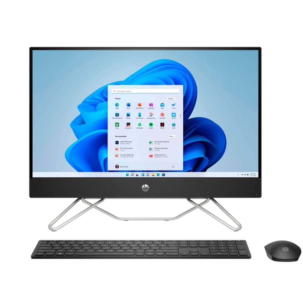 HPPCSCONSUMO HP AIO 24 / NT / Core i5-1235U / 8GB / 256GB / Win11 / Keyb+M Wireless / Black