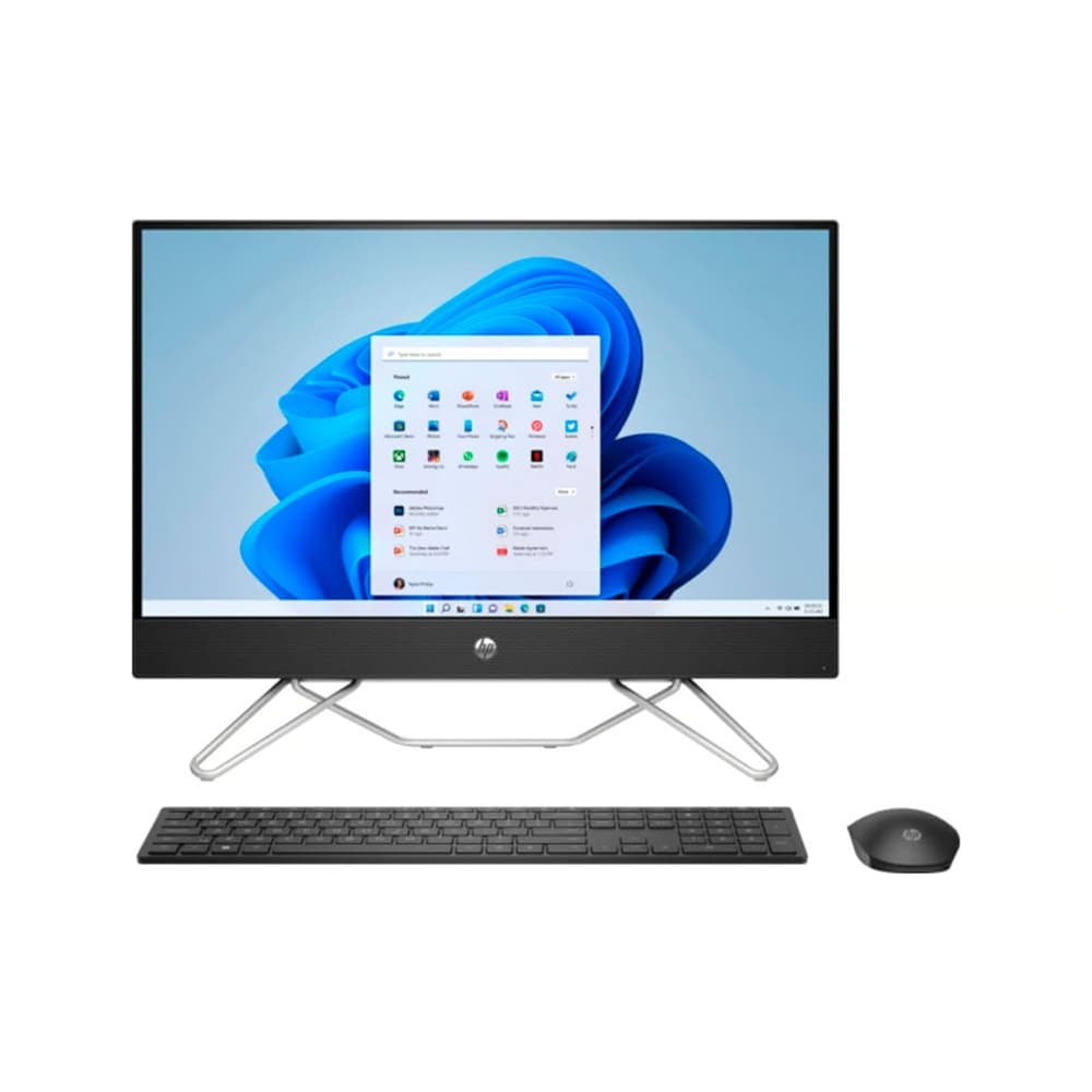 HPPCSCONSUMO HP AIO Core i5-1235U / 24-cb1007la/ 8GB / 256GB / FreeDOS / Keyb+M Wireless / Black CarmenB 24 Pulgadas