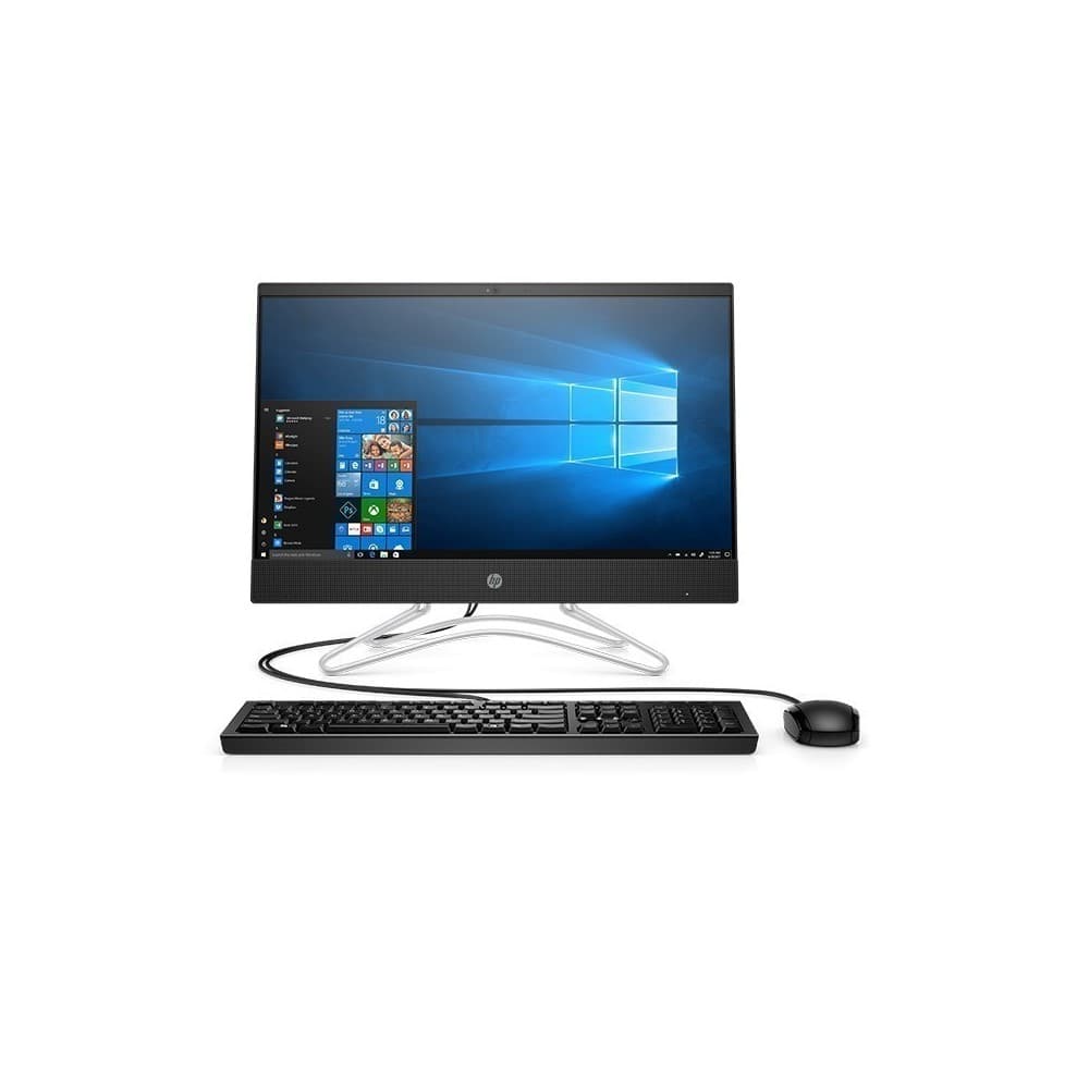 HPPCSCONSUMO HP AIO 22-C038la A9-9425 / 4GB / 1TB+ 256GB / None / UMA / FHD / Win Core SL / Black 22 pulgadas