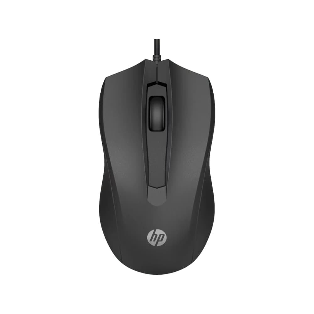 HPACCESORIOS Mouse Con Cable HP 100 Negro