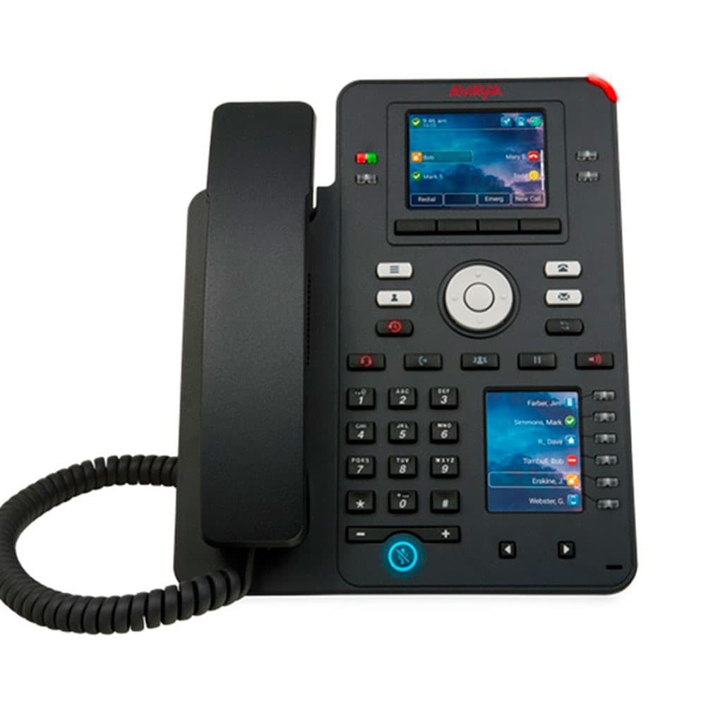 AVAYA Teléfono AVAYA IP Gigabit J159 Soporte PoE COLOR Negro