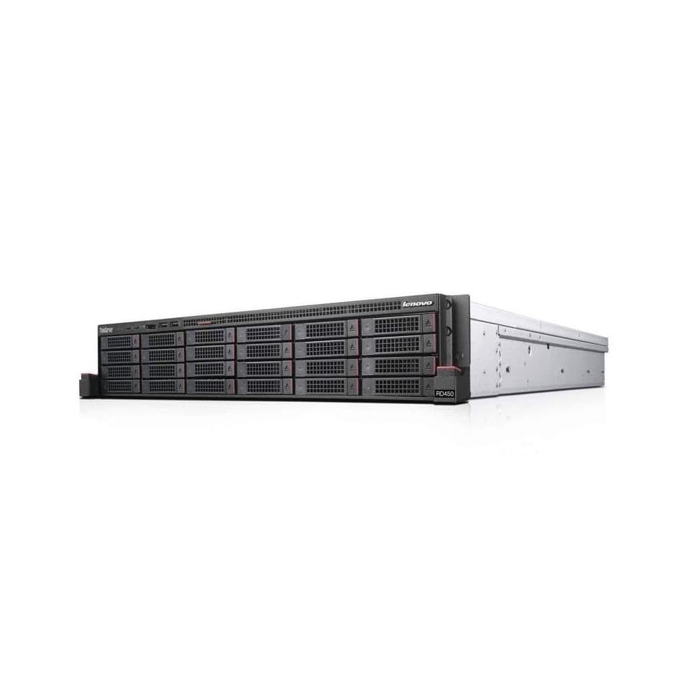 LENOVO SERVIDORES ThinkServer RD450, Intel Xeon E52609V3 1.90GHZ, 8GB 1RX4 PC4 17000R RDIMM, Dual Gigabit Ethernet, Ra