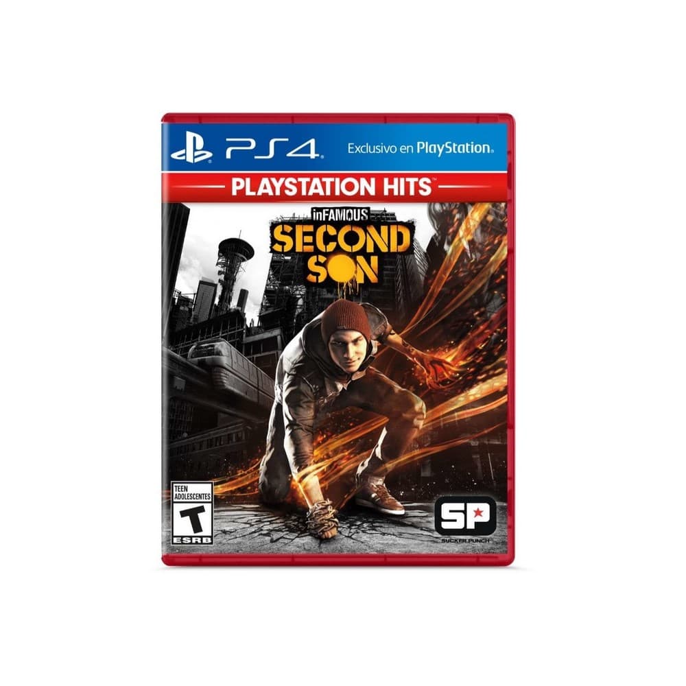SONY PLAY STATION Video Juego para PlayStation 4 PS4 Infamous: Second Son Hits-LATAM