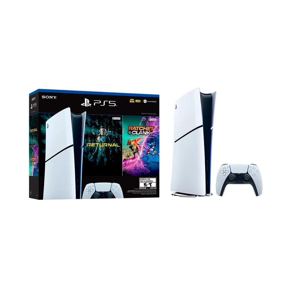 SONY PLAY STATION PS5 HW 2015 Bundle Latam Estandar + PS5 Returnal + PS5 Ratchet