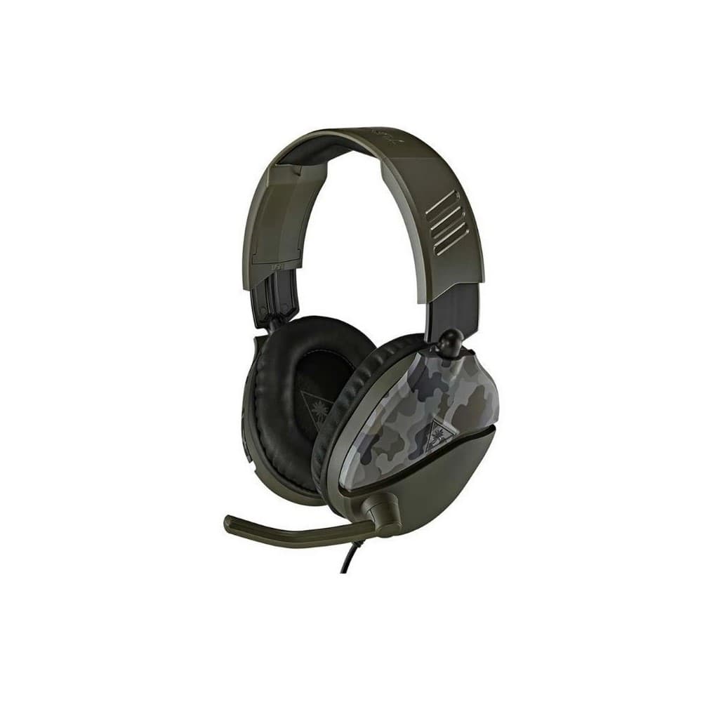 SONY PLAY STATION Audifono de Diadema para Gaming Turtle Beach Recon para consola PlayStation 4 PS4 Recon 70P Verde Camuflado Jack 3.5mm