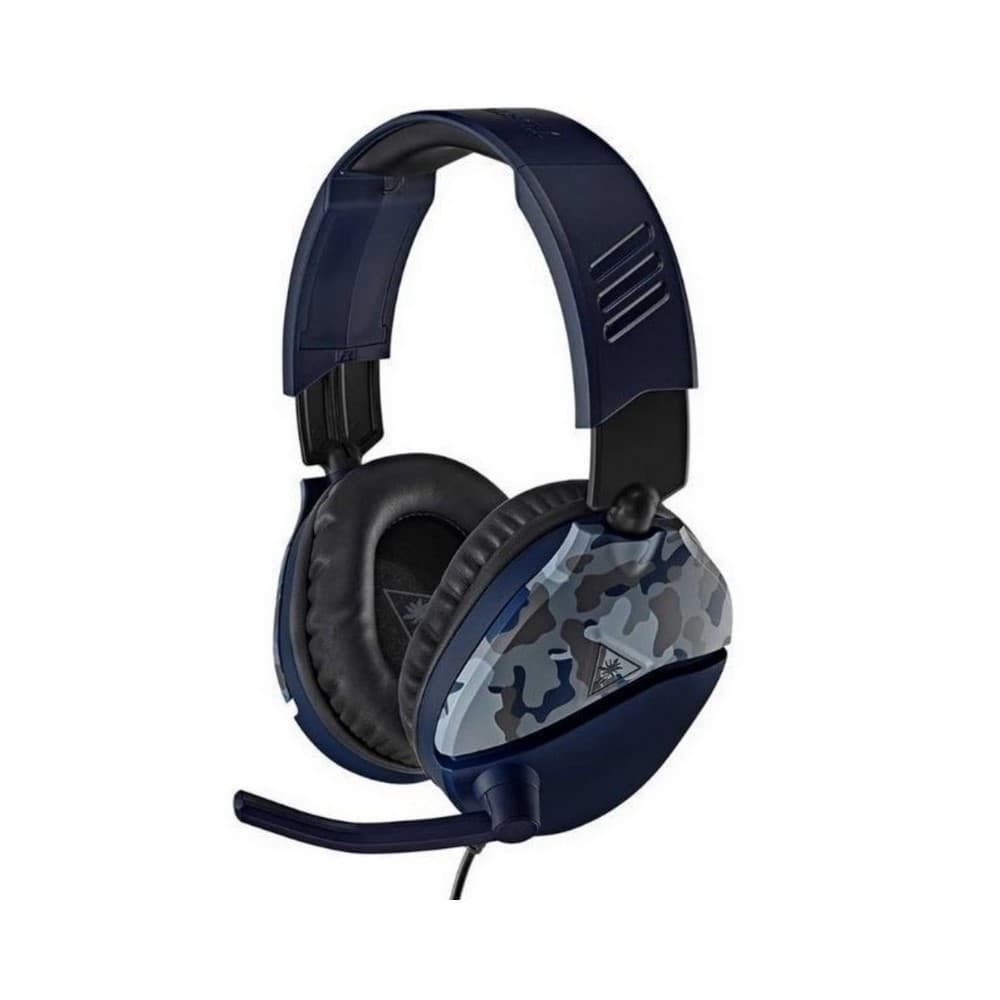 SONY PLAY STATION Audifono de Diadema para Gaming Turtle Beach Recon para consola PlayStation 4 PS4 Recon 70P Azul Camuflado Jack 3.5mm