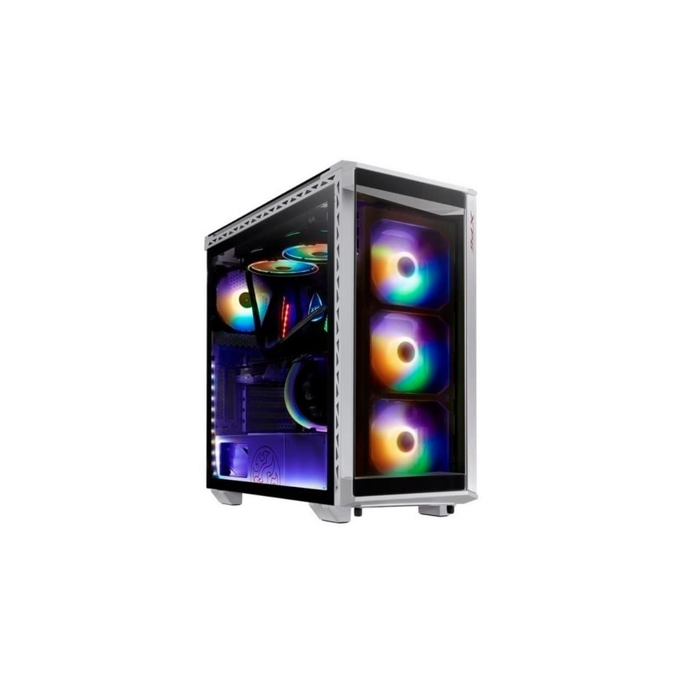 ADATA Chasis gamer XPG by ADATA BATTLECRUISER Blanco / Vidrio templado x4 / 4 Fan cooler ARGB