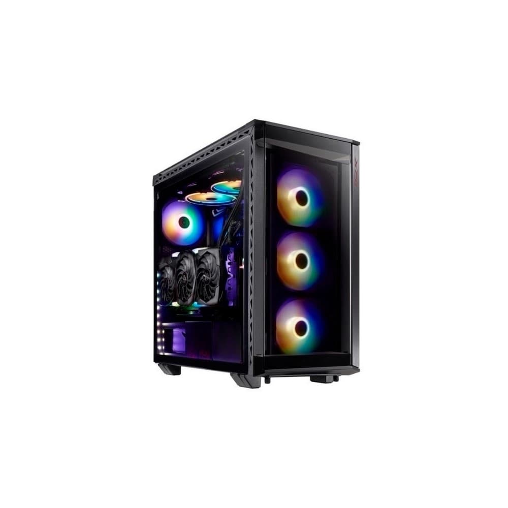 ADATA Chasis gamer XPG by ADATA BATTLECRUISER Negro / Vidrio templado X4 / 4 Fan cooler ARGB