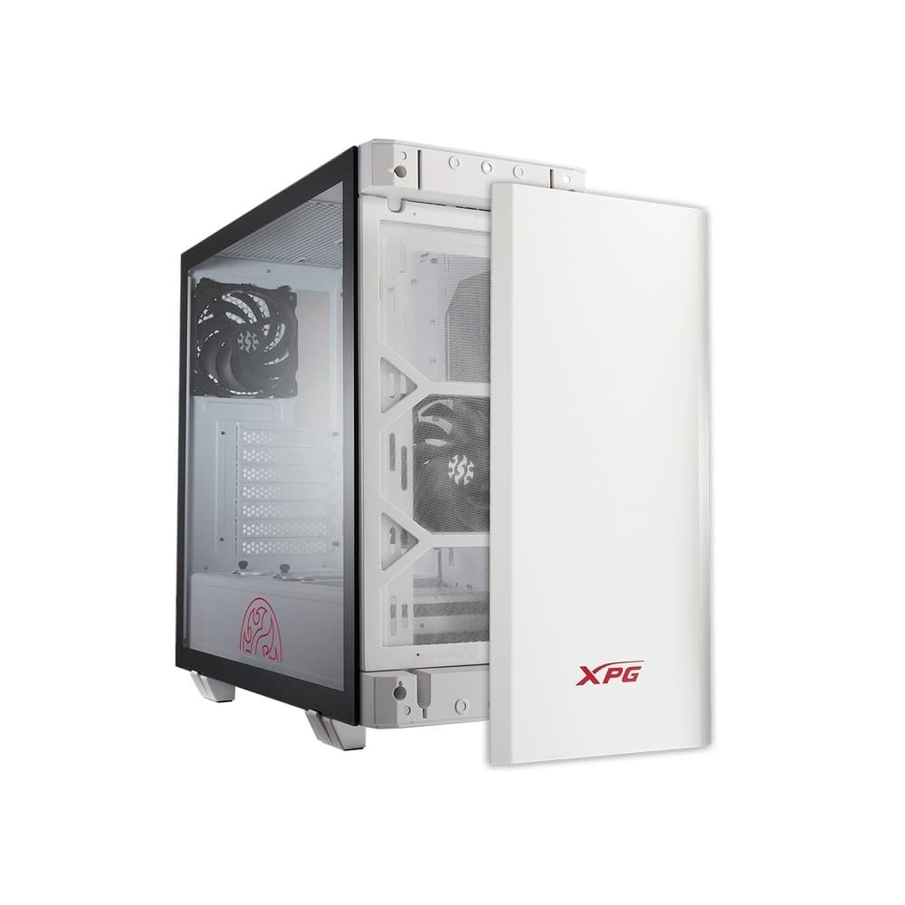 ADATA Chasis gamer XPG by ADATA INVADER Blanco / Vidrio templado X1 / 2 Fan cooler