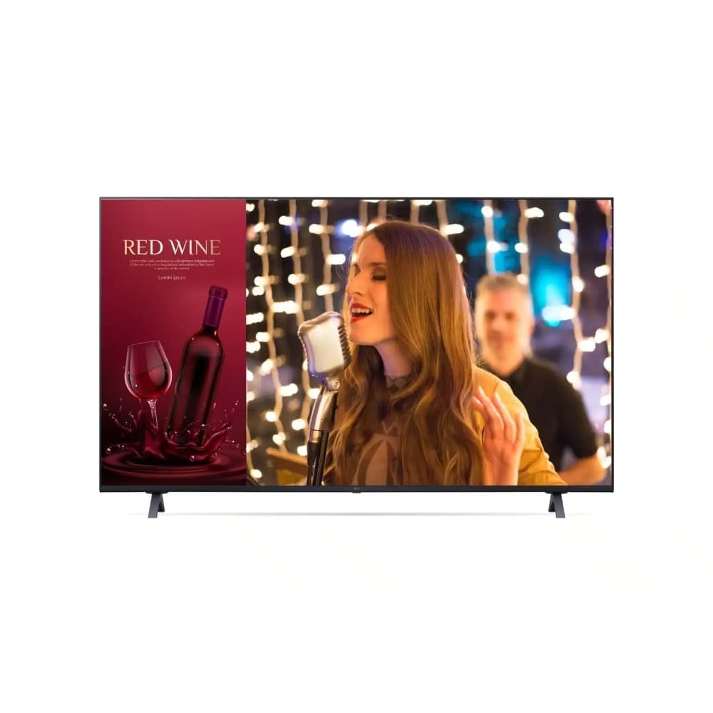 LGELECTRONICS Monitor TV Comercial 75 / UHD (3840 X 2160) / WOL (Wake on LAN)/ Pre-loaded YouTube App and web browser / 3 años de garantia