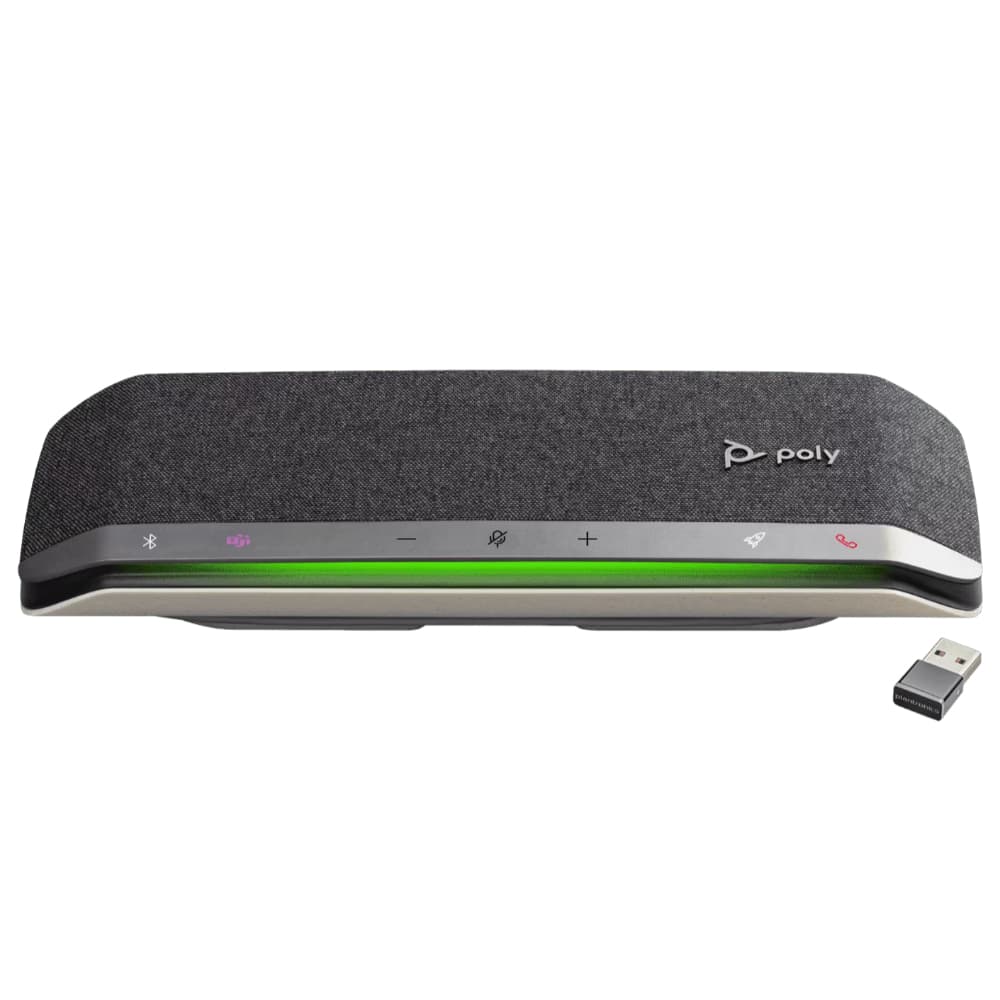 HP POLY Poly Sync 40+ USB-A USB-C Speakerphone +BT700 USB-A Adapter