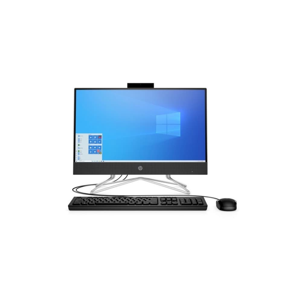 HPPCSCONSUMO HP AIO 22-dd0014la 21.5 - NT / Athlon 3050U / 4GB / 1TB + 256GB / UMA / Win Core SL / Black