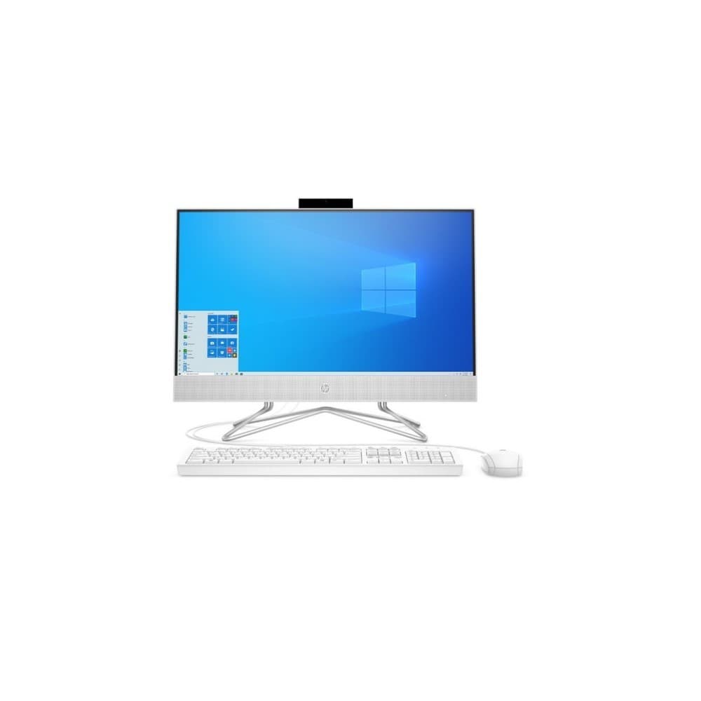 HPPCSCONSUMO HP AIO 24-dd0021la AMD Ryzen 5 3500U / 4GB / 1TB + 256GB / UMA / None / Win Core SL / White 23,8 pulgadas