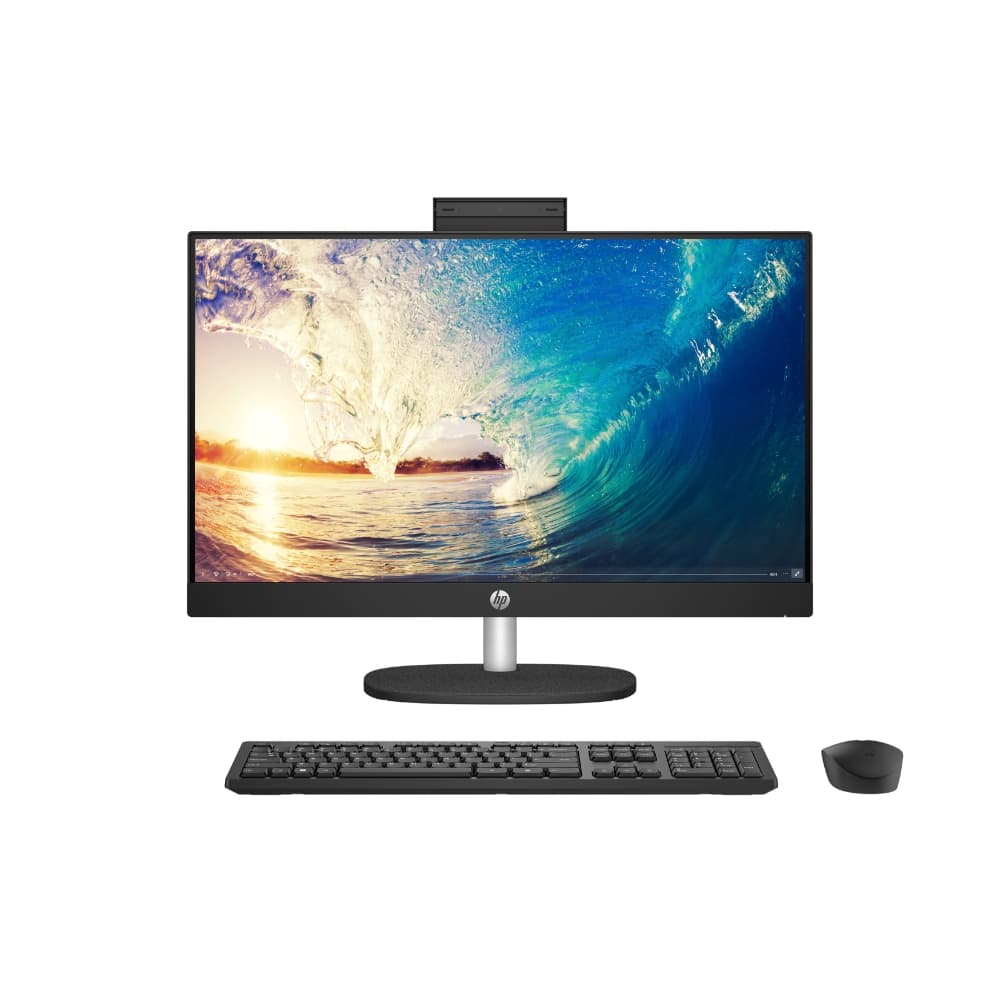 HPPCSCONSUMO HP AIO 24-cr0007la RYZEN 5 7520U (MENDOCINO)/8GB LPDDR5 5500 (onboard)/512GB/Non-Touch/23.8 FHD Antiglare IPS/UMA/Jet Black - FHD IR Camera - Premium/FREEDOS