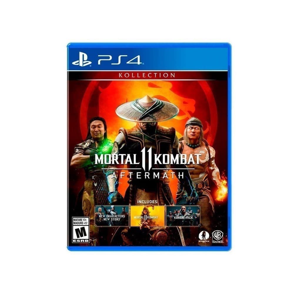 SONY PLAY STATION Video Juego para Consola PlayStation 4 PS4 Mortal Kombat Aftermath - LATAM