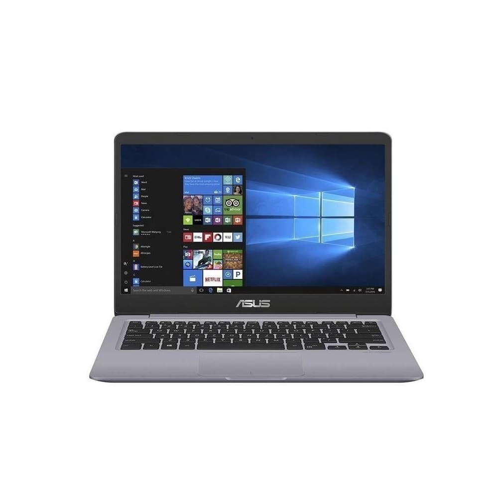 ASUS Portátil ASUS VivoBook X411UA-BV933 Core i3 8130U,14 HD,4GB,1TB,SO.Endless,Sin Unidad Óptica,Grey,Bundle Mouse