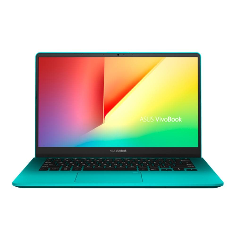 ASUS Portátil ASUS VivoBook S430FA-EB027T Core i5 8265U,14 FHD,4GB,256GB SSD,SO.W10,Sin Unidad Óptica,Firmament Green Metal,Bundle Mouse, Lector Huella
