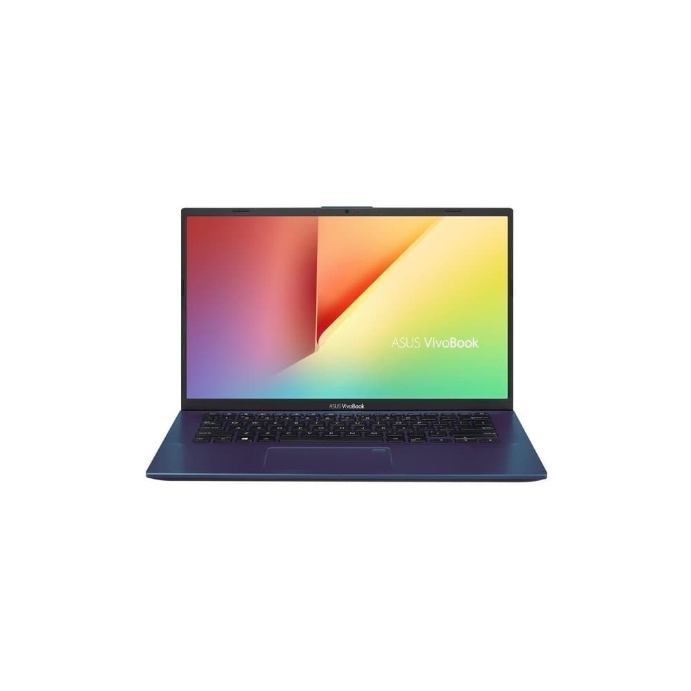 ASUS Portátil ASUS VivoBook X412FA-BV318 Core i3 8145U,14 HD,4GB,256GB SSD,SO.Endless,Sin Unidad Óptica, Peacock Blue,Lector Huella,Bundle Mouse