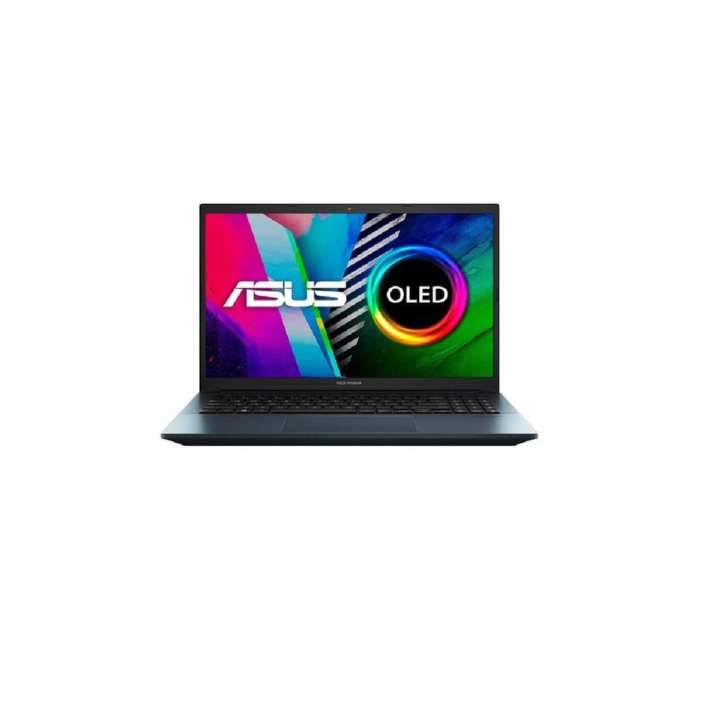 ASUS Portátil ASUS M3500QA-L1165 AMD Ryzen™ 5 5600H,15,6 FHD OLED, 8GB, 512 SSD,Sistema Operativo Without, Quiet Blue.