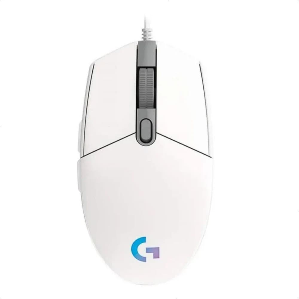 LOGITECH Mouse LOGITECH G203 Prodigy Gaming COLOR Blanco