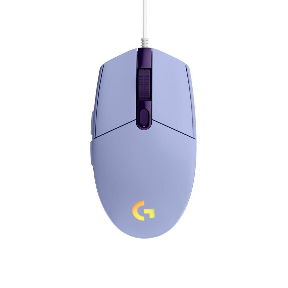 LOGITECH MOUSE G203 LIGHTSYNC GAMING LILA