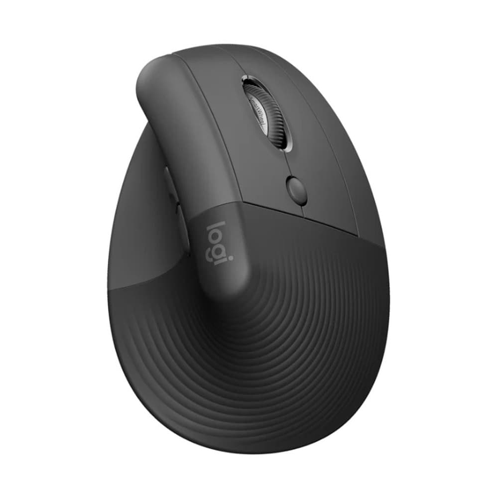 LOGITECH Mouse Inalámbrico Ergonómico Logitech Lift Color Grafito