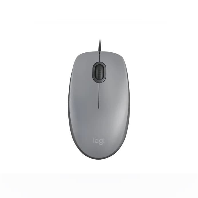 LOGITECH MOUSE Alambrico M110 Rojo
