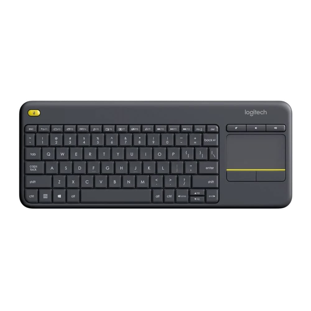 LOGITECH Teclado Inalámbrico LOGITECH K400 Plus Con TouchPad COLOR Negro