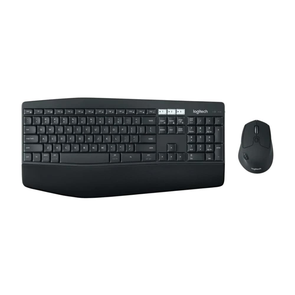 LOGITECH Combo Teclado + Mouse LOGITECH Inalámbrico Multidispositivo MK850 COLOR Negro