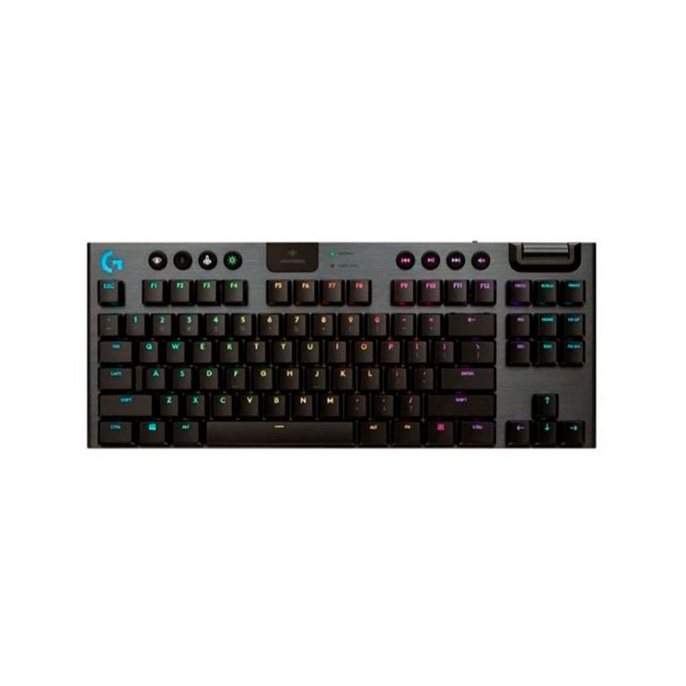 LOGITECH Teclado LOGITECH G915 Gaming TKL COLOR Negro