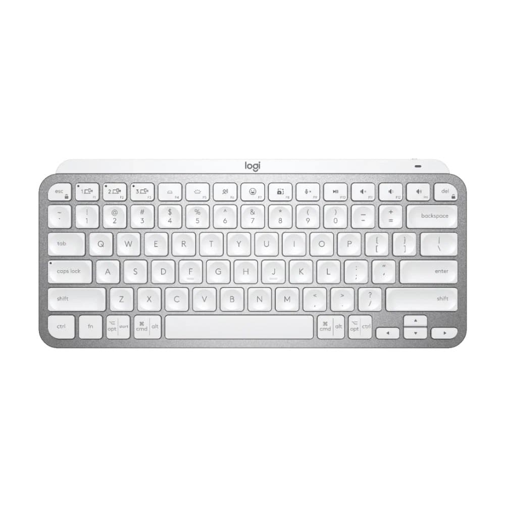 LOGITECH TECLADO MX KEYS MINI PALE GRAY - SPA GRIS CLARO