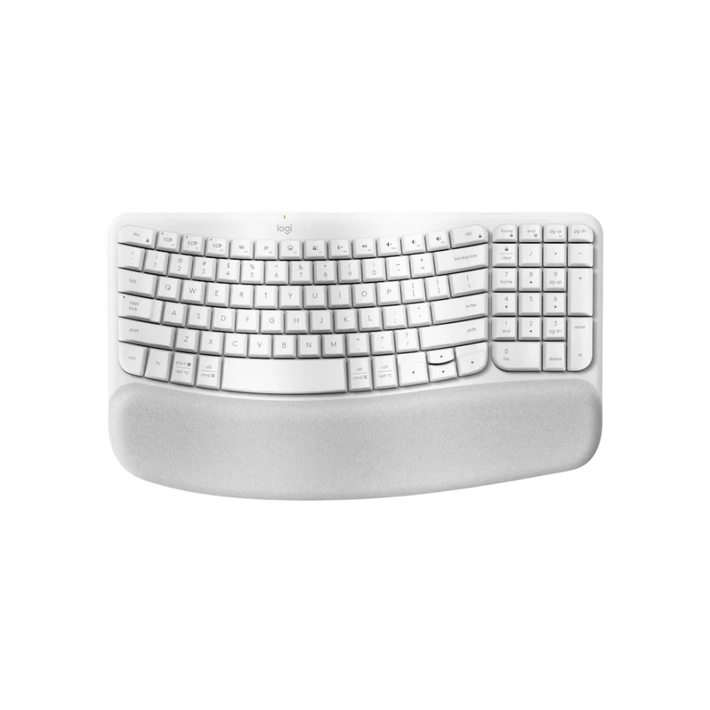 LOGITECH TECLADO WAVE KEYS BLANCO