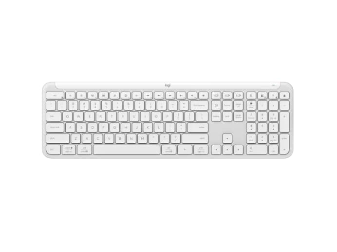 LOGITECH Teclado Signature Slim K950 - Spanish - Off-White
