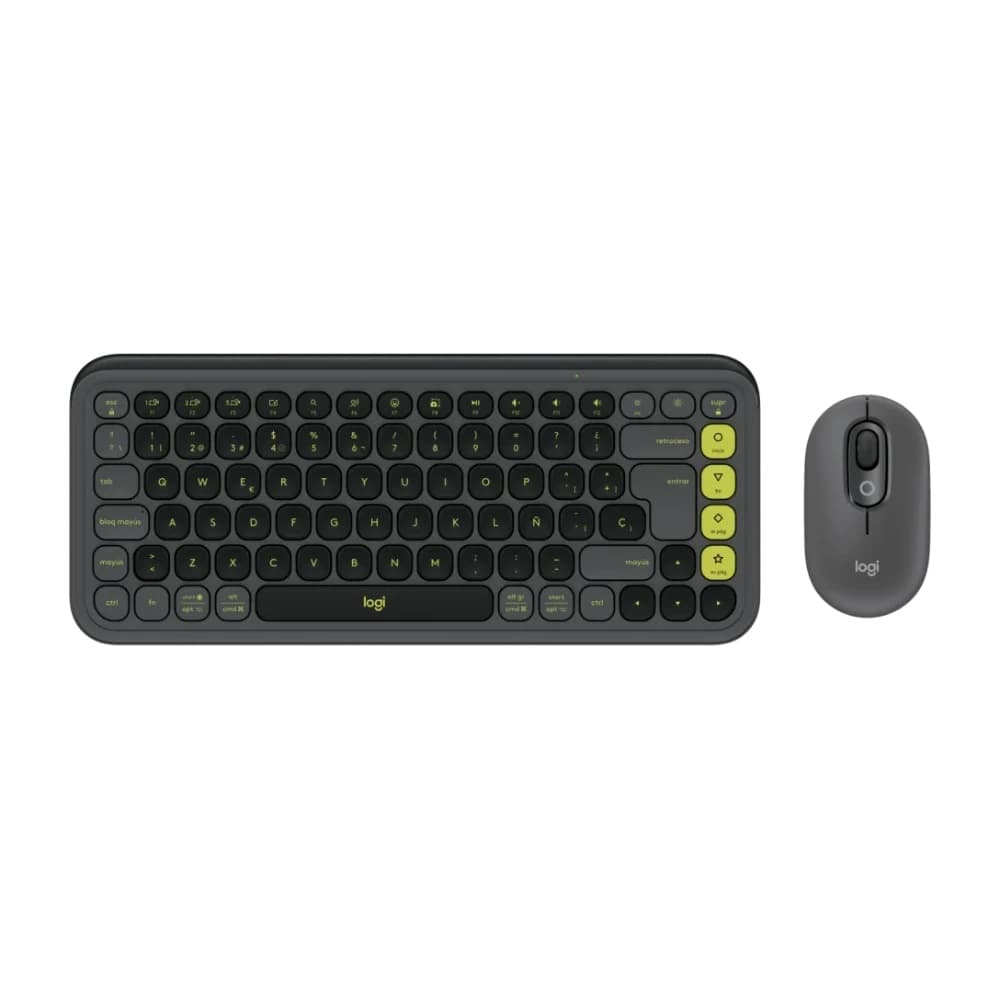 LOGITECH COMBO TECLADO MOUSE POP ICON COMBO-GRAPHITE