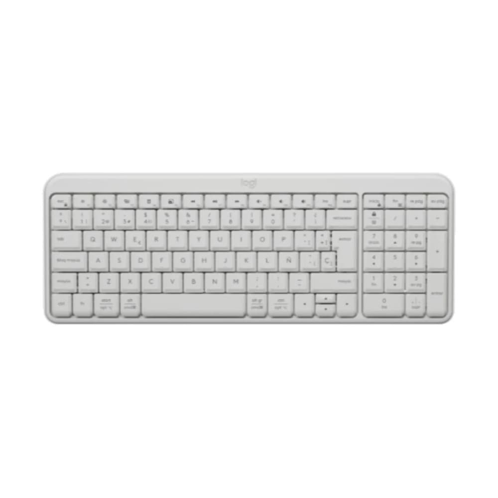 LOGITECH Teclado Inalámbrico Logitech K250 Color Blanco