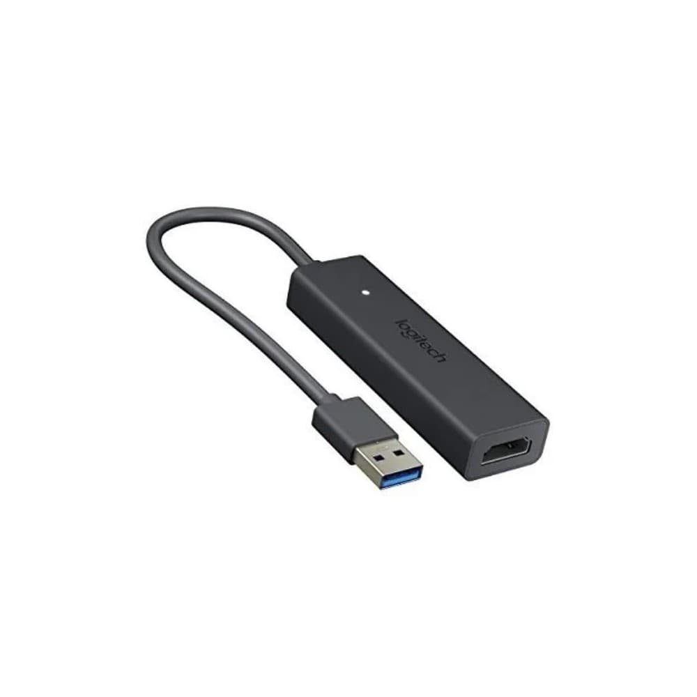 LOGITECH CORPORATIVO SCREEN SHARE Logitech Corporativo HDMI Una Forma Rápida, Sencilla y Asequible De Compartir Contenido En Salas De Conferencias y Reuniones Online Garantía 2Años-NEGRO