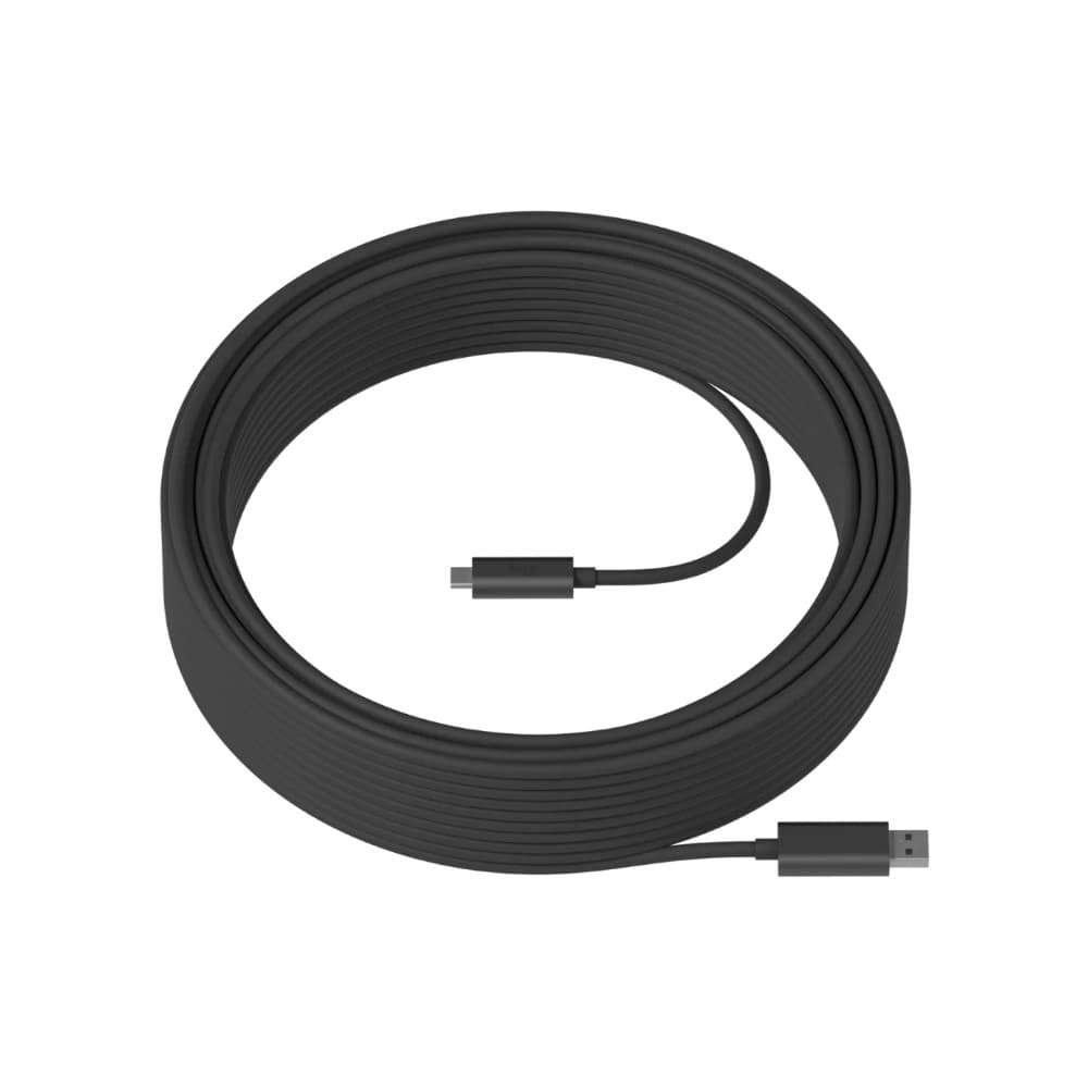 LOGITECH CORPORATIVO Cable LOGITECH Strong Usb 25 Metros COLOR Negro