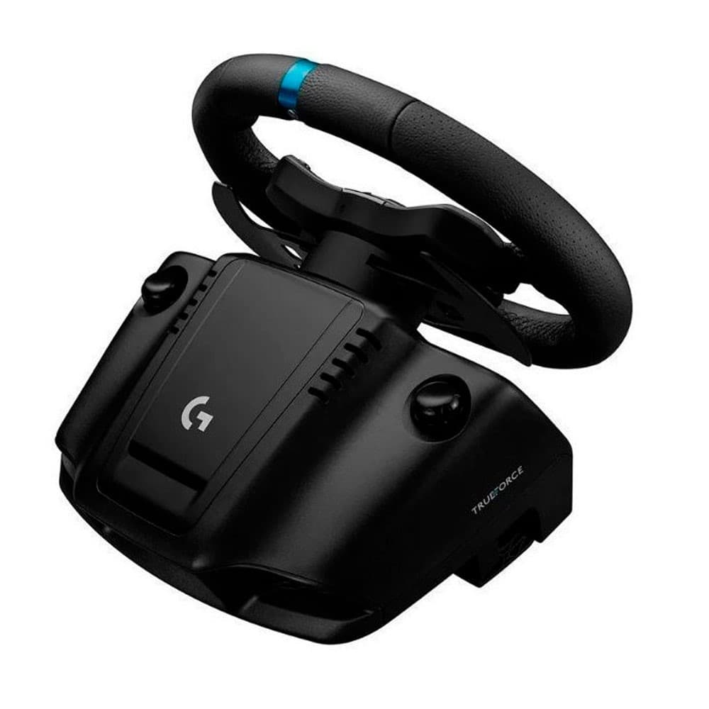LOGITECH Combo Volante + pedales LOGITECH G923 para videojuegos color negro