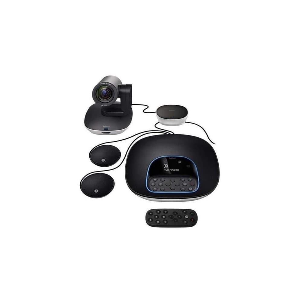 LOGITECH CORPORATIVO Cámara LOGITECH Para Videoconferencia Microfono X2 COLOR Negro