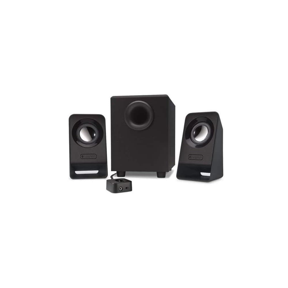 LOGITECH Parlante Logitech Z213 2.1 potencia 7W subwoofer 4W Plug 3.5mm color negro