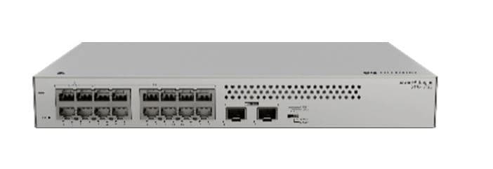 HUAWEI NETWORKING Swicth HUAWEI No administable 16 puertos NO PoE S110-16T2S (16*10/100/1000BASE-T ports, 2*GE SFP ports, built-in AC power, fanless)