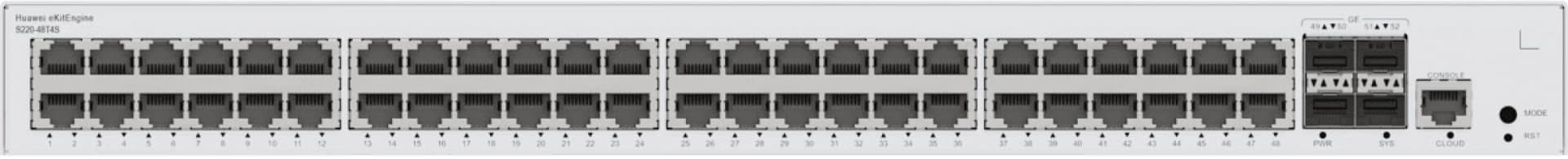 HUAWEI NETWORKING 98012380 S220-48T4S