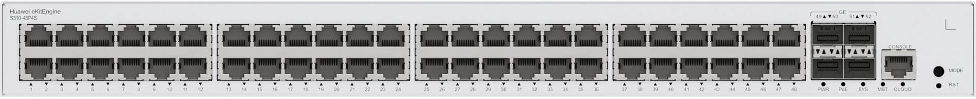 HUAWEI NETWORKING 98012384 S310-48P4S