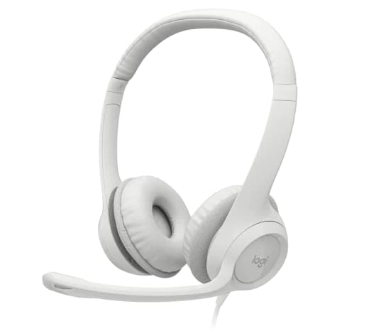 LOGITECH Diadema Logitech H390 USB con Micrófono con Cancelación de Ruido Negra