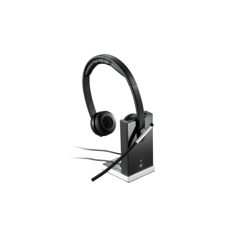 LOGITECH CORPORATIVO Diadema logitech H820e biaural inalámbrico, receptor USB, compatible Win-Mac, controles integrados, color negro