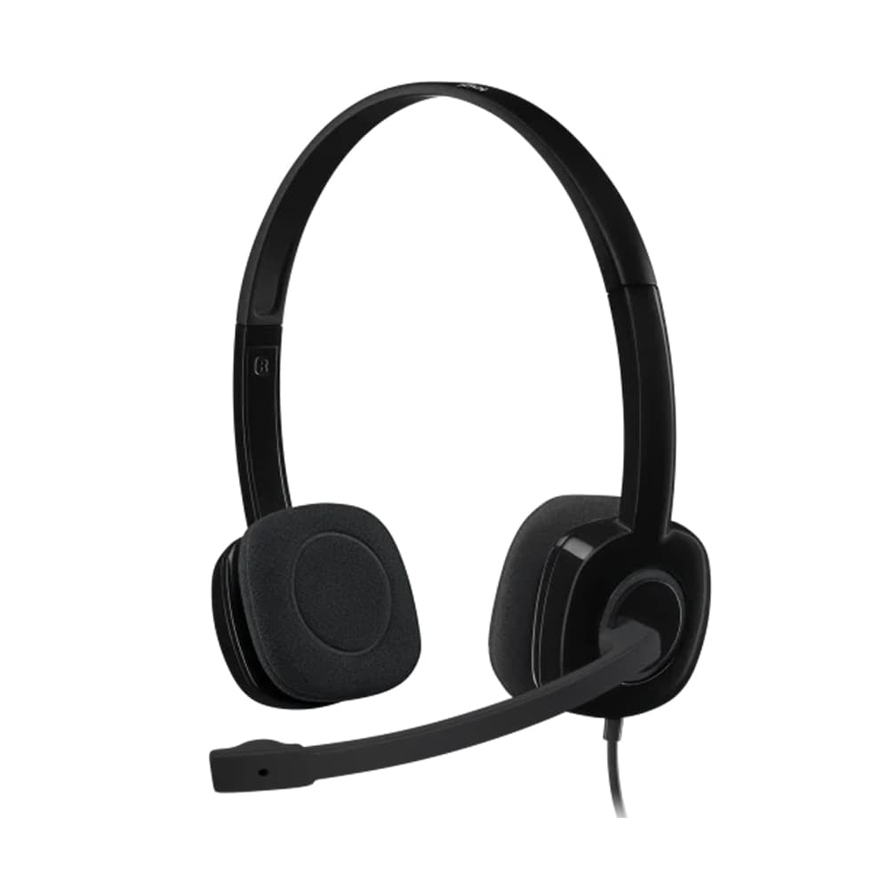 LOGITECH Diadema Estéreo Con Micrófono logitech H151 Negro