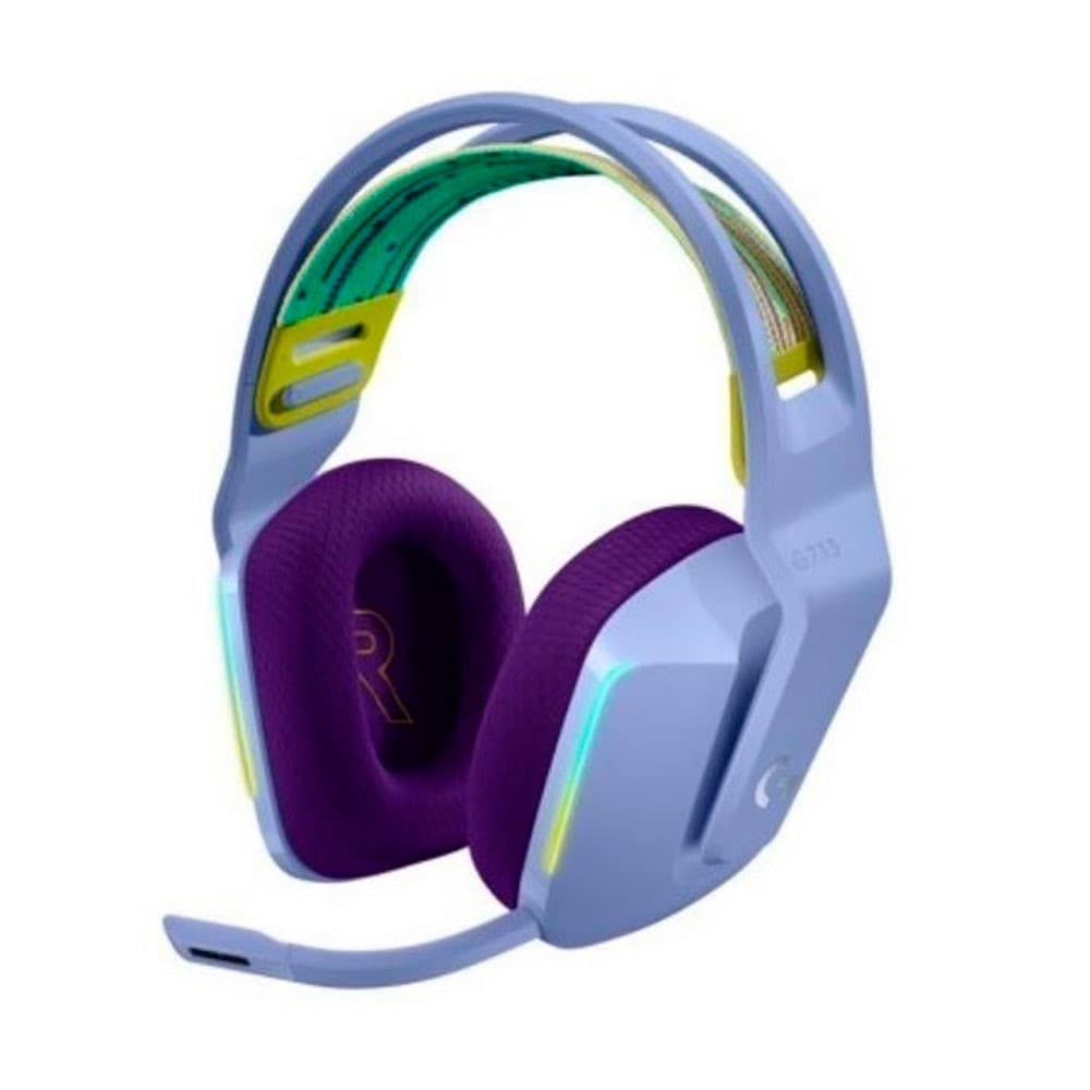 LOGITECH Diadema LOGITECH Inalambrica Para Juegos G733 COLOR Lila